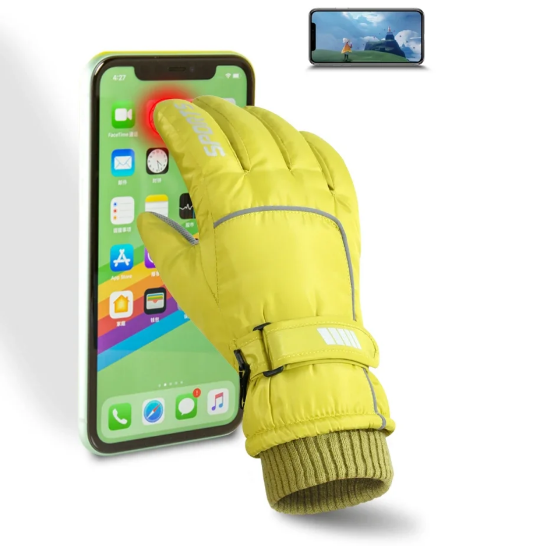 Dames Thermo Skihandschoenen – Touchscreen Compatibel