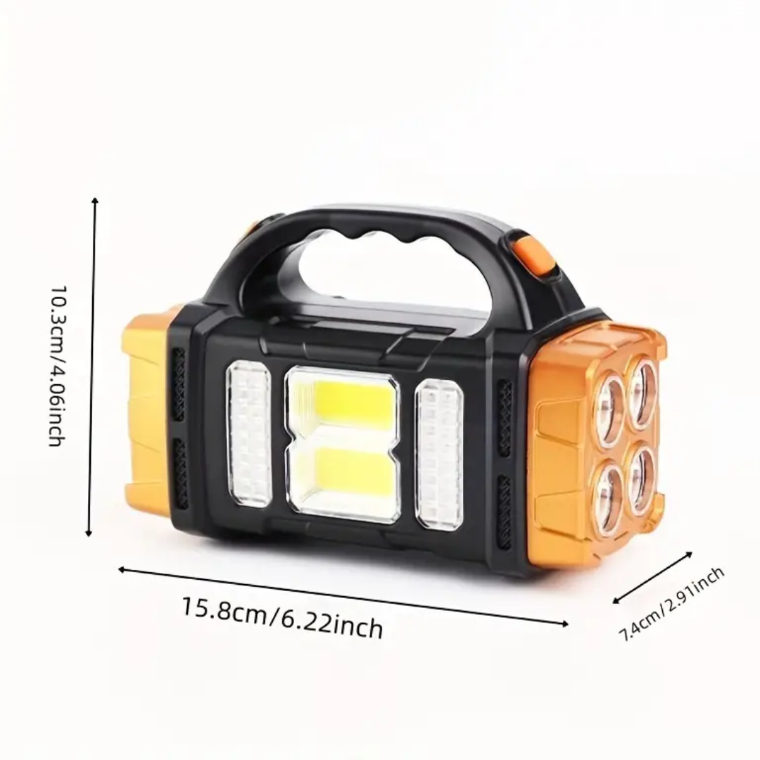 4-in-1 Nood Zaklamp - Powerbank - OutdoorHavenNL