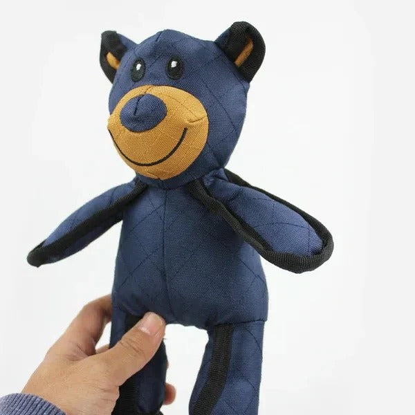 WestPaw Design Jive West Paw Bear Squeaker Dog Toy promotes happy and healthy dog behavior