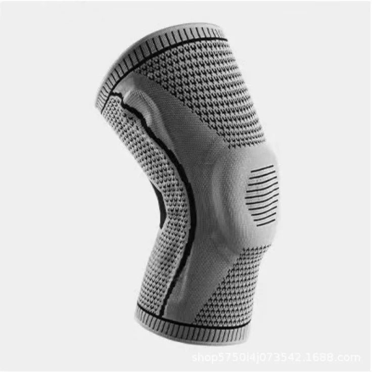 KneeGuard Pro – Verstelbare Kniebrace met Silicone Ondersteuning