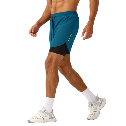 Heren Korte Sport Broek – Binnenbroek - Telefoonzak