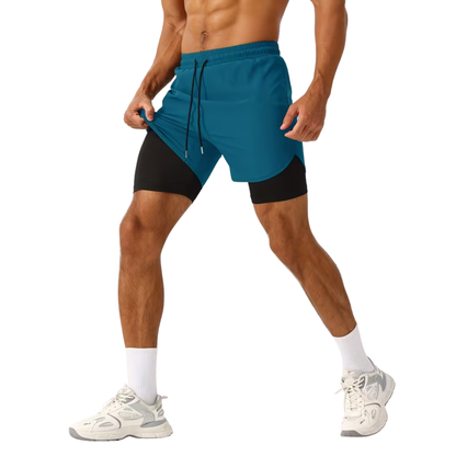 Heren Korte Sport Broek – Binnenbroek - Telefoonzak