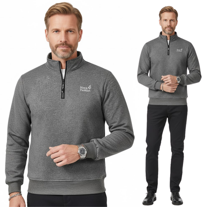 Heren Fleece Sweatshirt – Warm Gevoerd – Winter