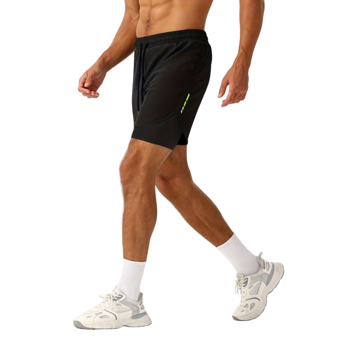 Heren Korte Sport Broek – Binnenbroek - Telefoonzak