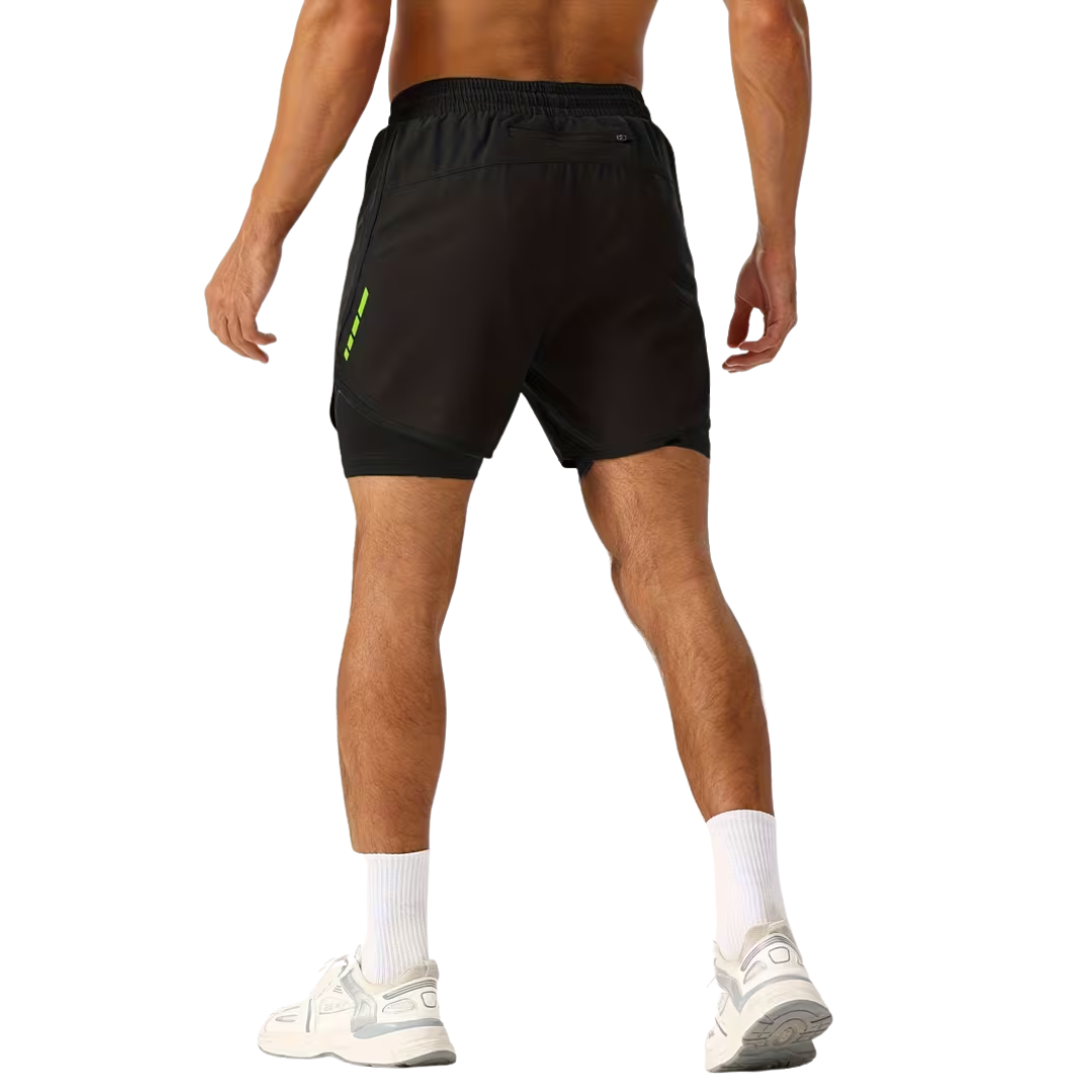 Heren Korte Sport Broek – Binnenbroek - Telefoonzak