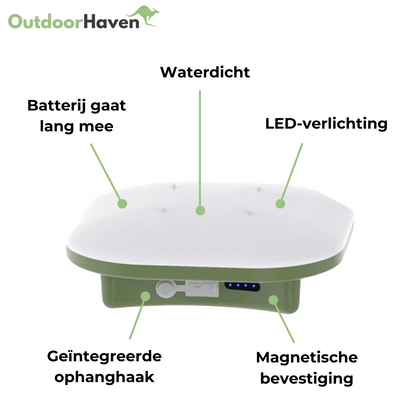Campinglamp - USB - Sterke Batterij - OutdoorHavenNL