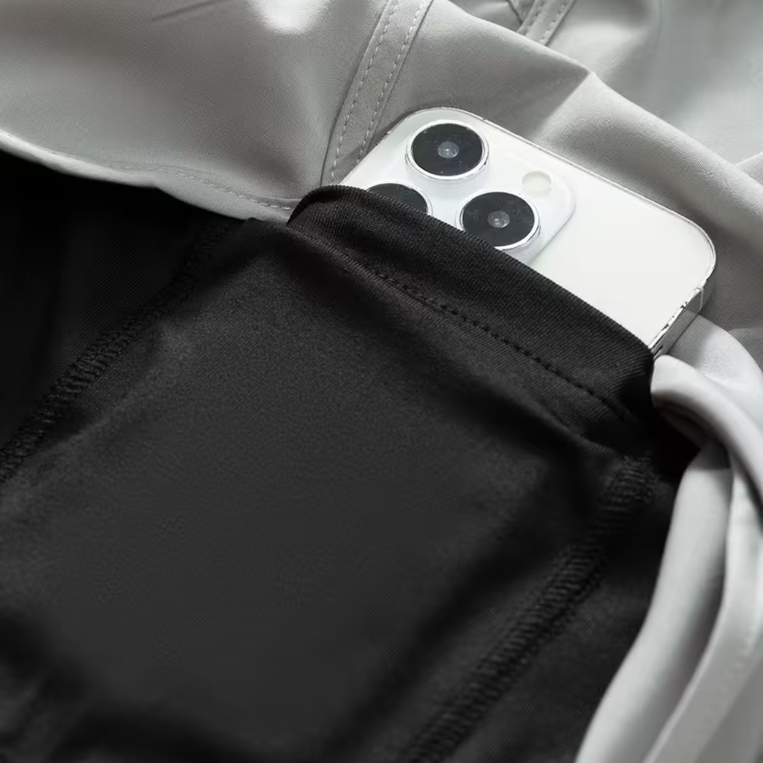 Heren Korte Sport Broek – Binnenbroek - Telefoonzak