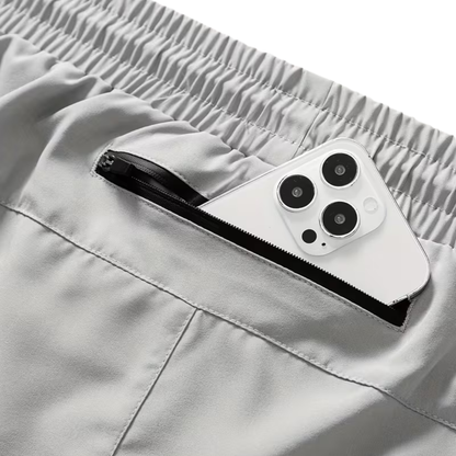 Heren Korte Sport Broek – Binnenbroek - Telefoonzak