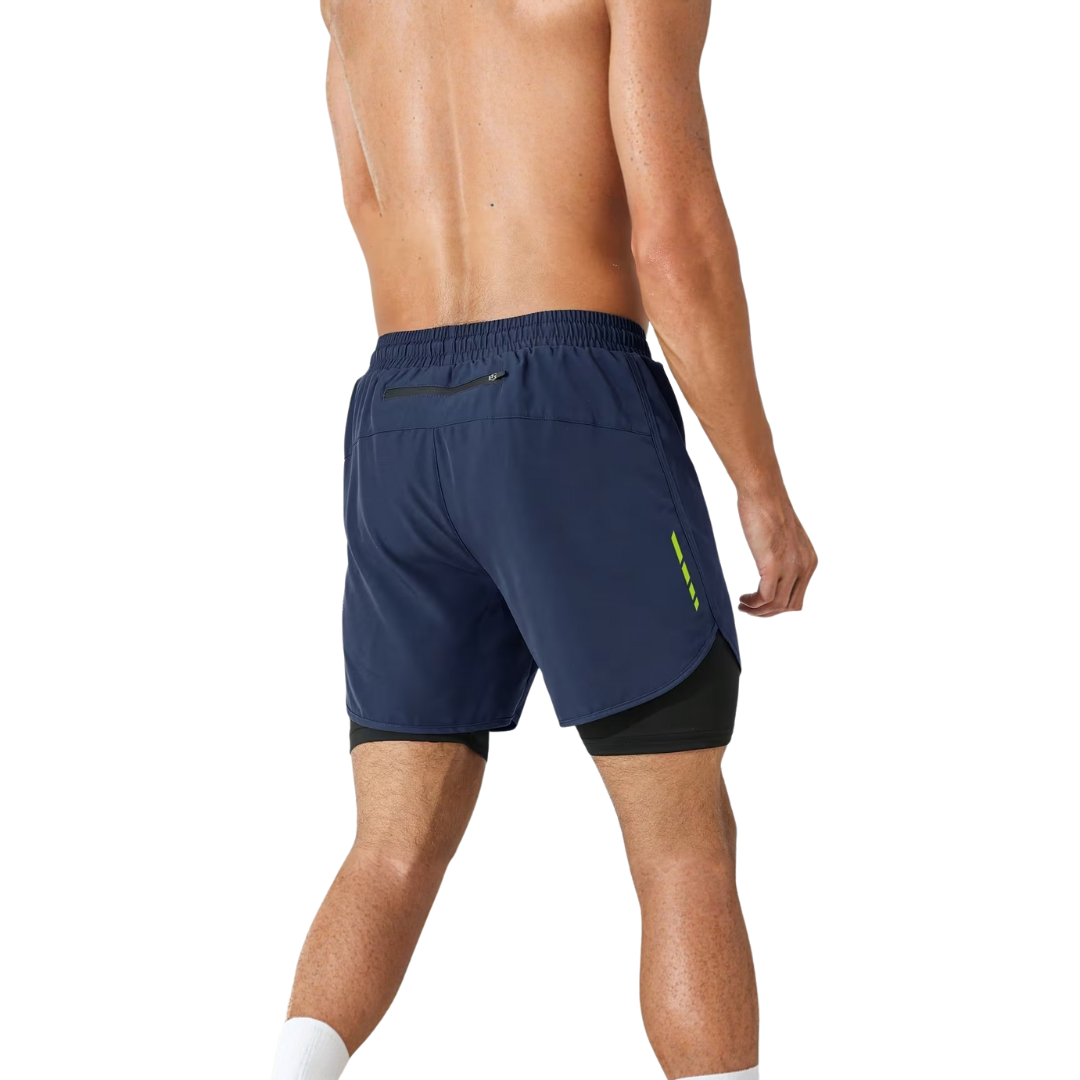 Heren Korte Sport Broek – Binnenbroek - Telefoonzak