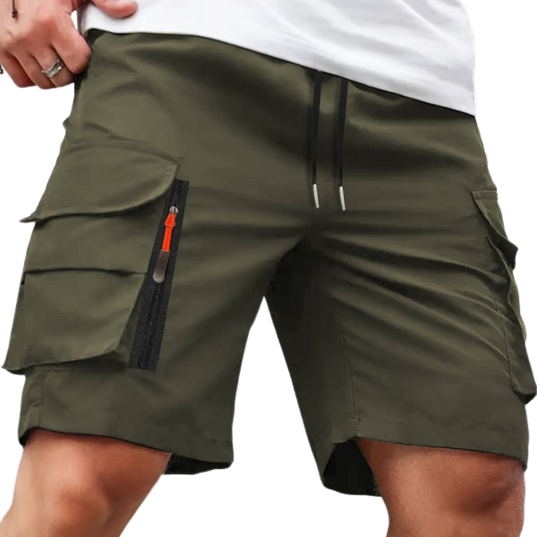 Heren Cargo Shorts – Korte Broek – Met Ritszakken