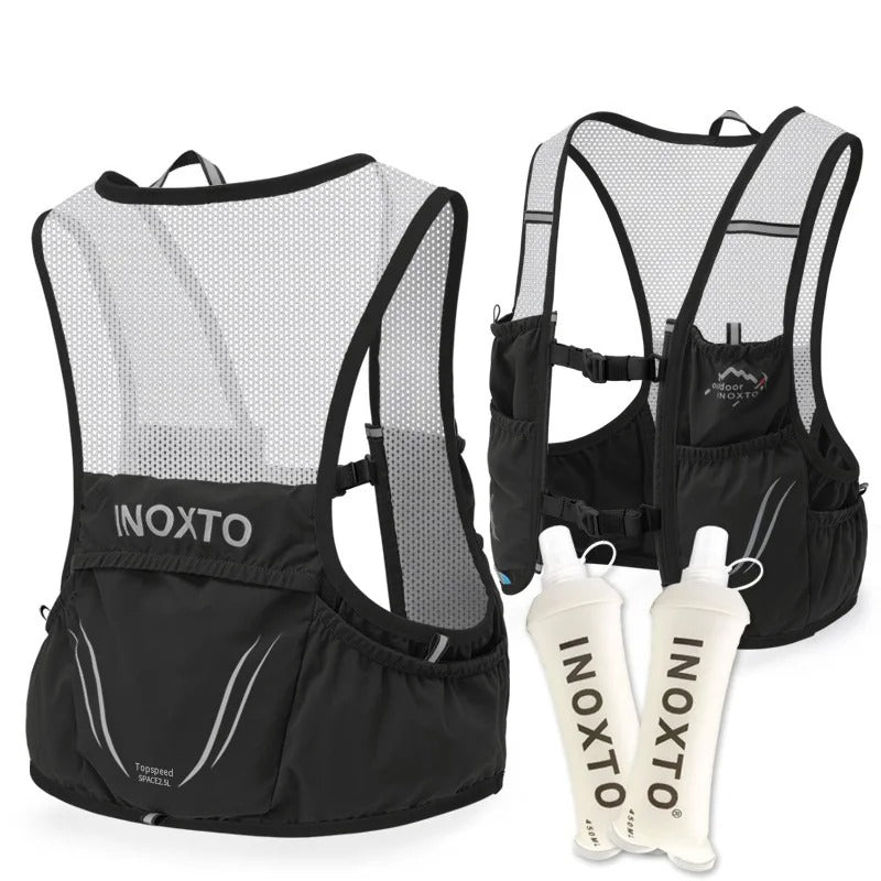 Trailrunvest - Inclusief 2 Soft Flasks - OutdoorHavenNL