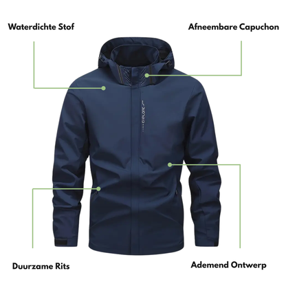 Heren Outdoor Tussenjas – Windjack - met Capuchon