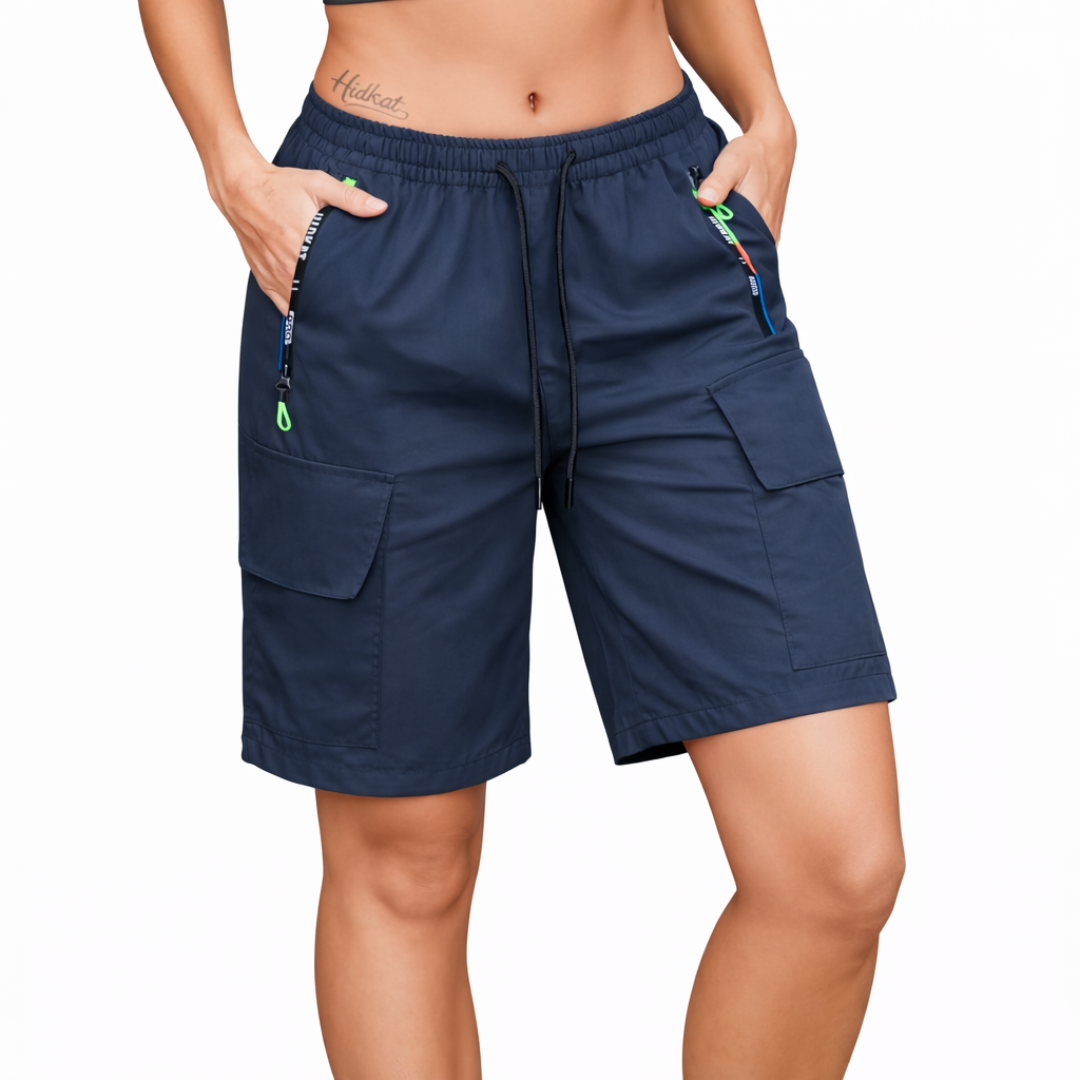 Dames Zomer Shorts – Korte Broek – Ritszakken