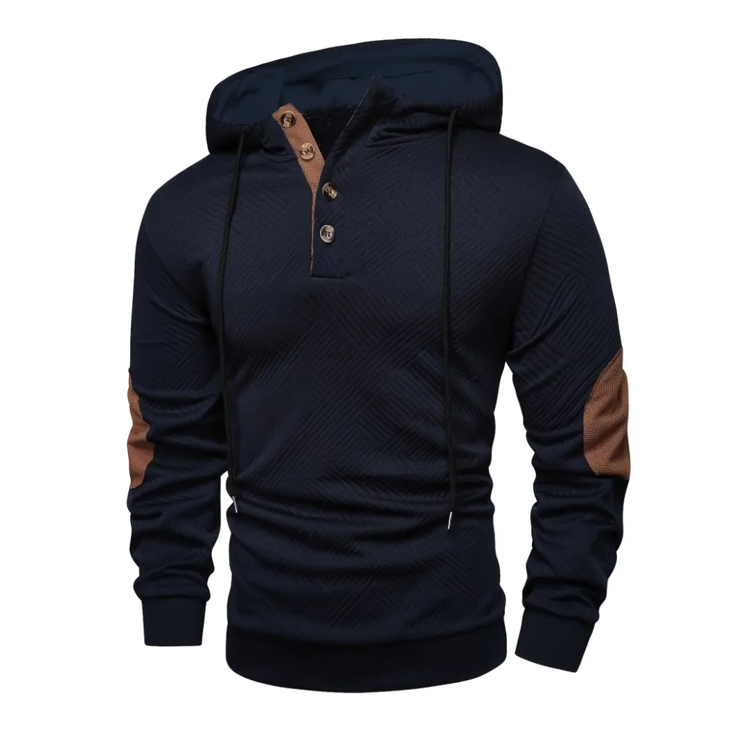 Outdoor Heren Hoodie – Comfort Stretch