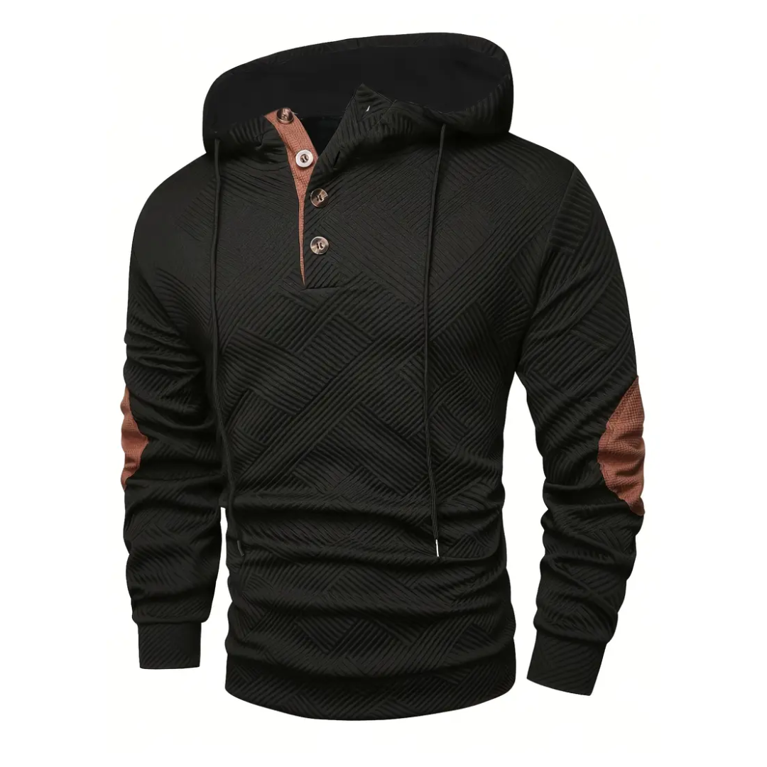 Outdoor Heren Hoodie – Comfort Stretch