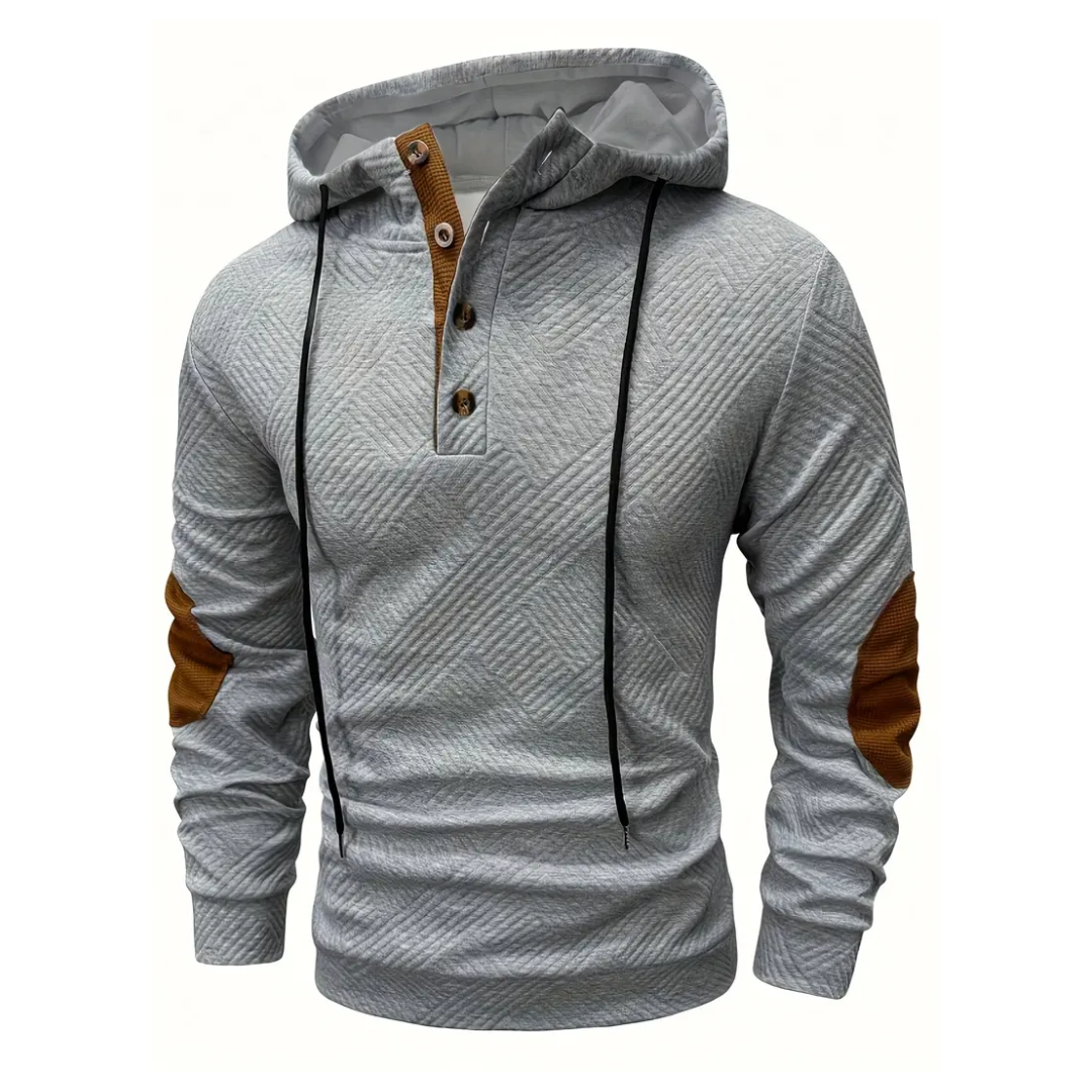 Outdoor Heren Hoodie – Comfort Stretch