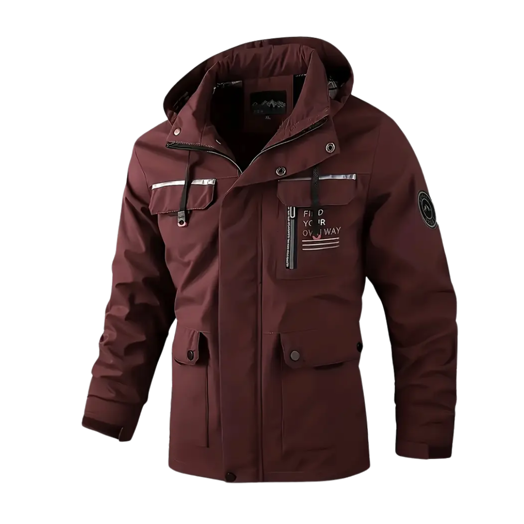 Heren Voorjaar Outdoor Jack – Winddicht & Waterdicht