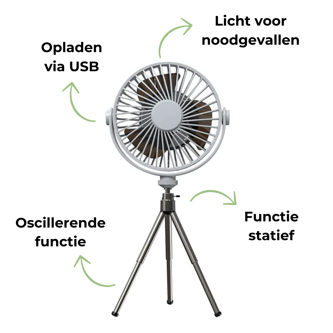 Camping Ventilator - Outdoor - OutdoorHavenNL