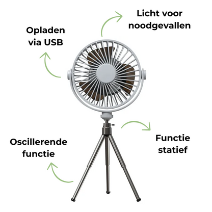 Camping Ventilator - Outdoor - OutdoorHavenNL