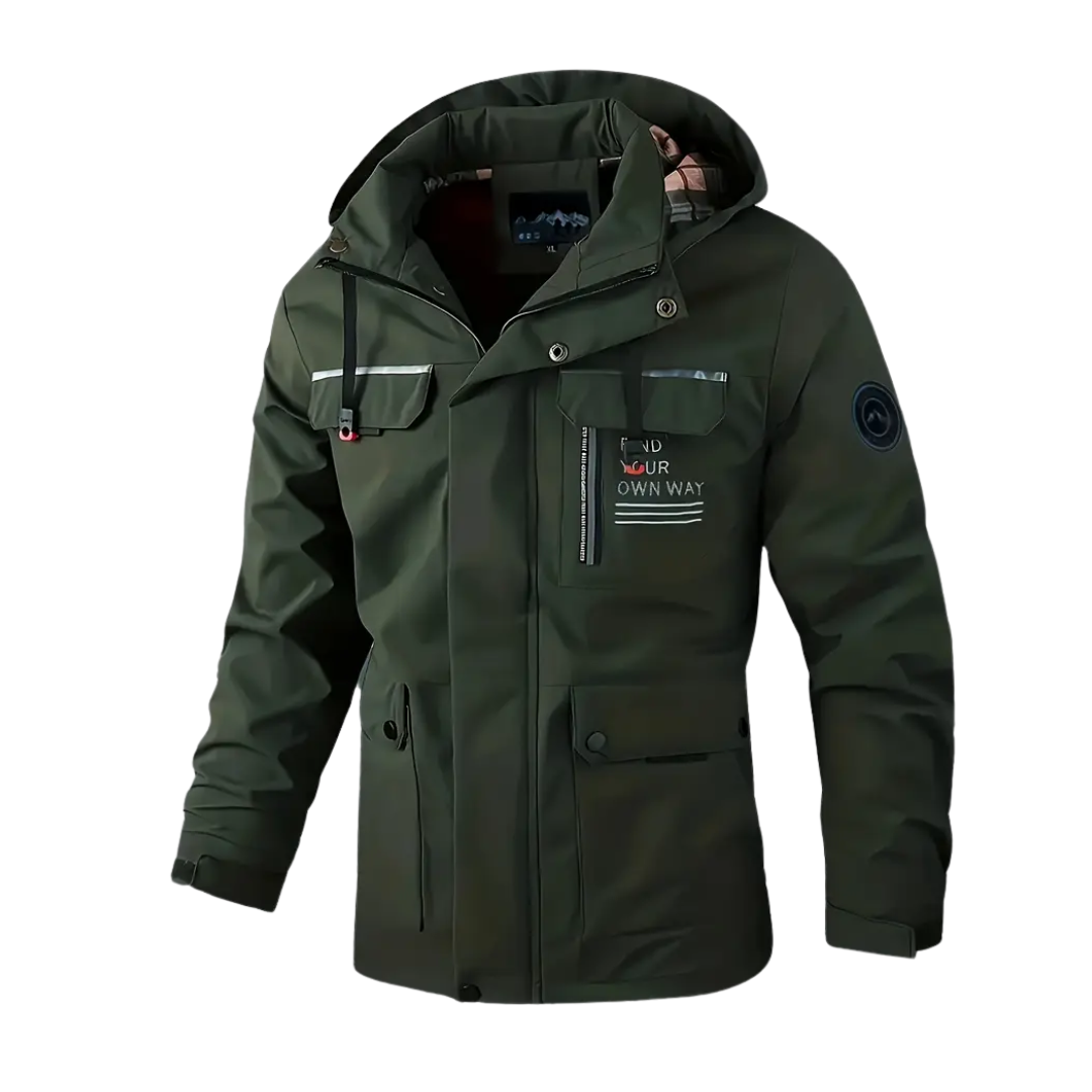 Heren Voorjaar Outdoor Jack – Winddicht & Waterdicht