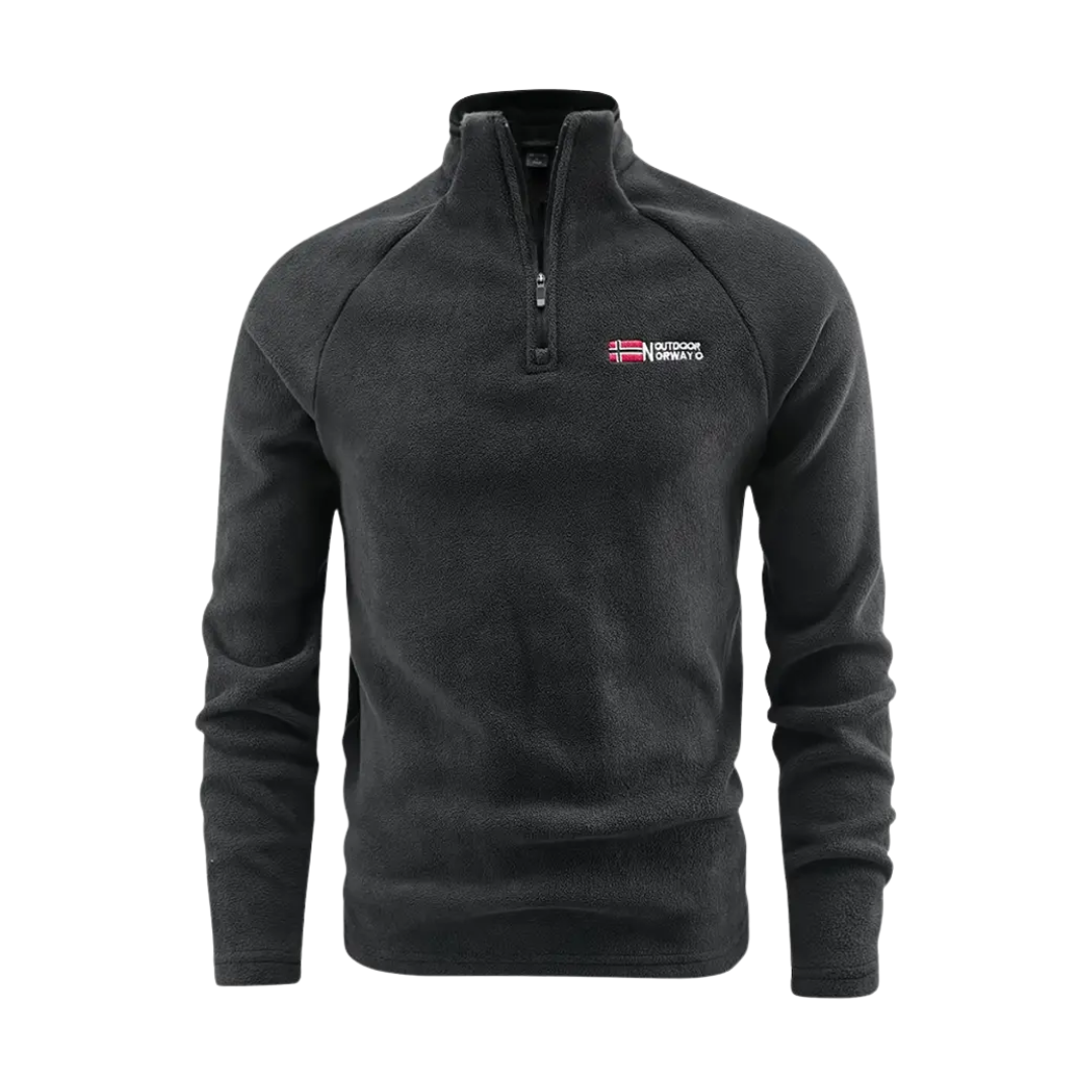 Thermisch Fleece Vest Heren – Half-Zip & Ademend – Winter