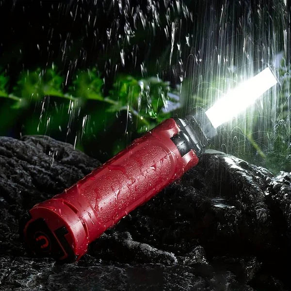 180° COB Werklamp - USB Oplaadbaar - Aluminium & ABS