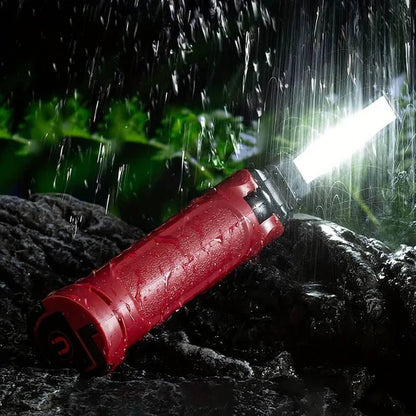 180° COB Werklamp - USB Oplaadbaar - Aluminium & ABS
