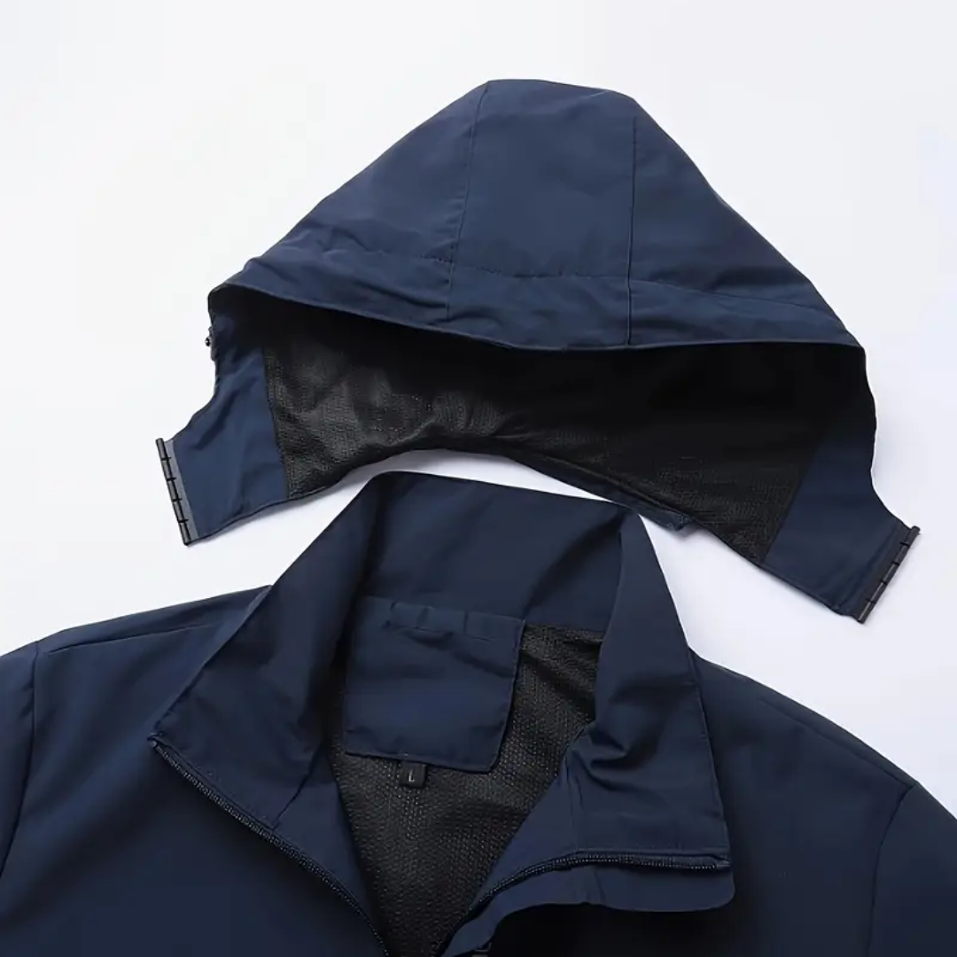 Heren Outdoor Tussenjas – Windjack - met Capuchon