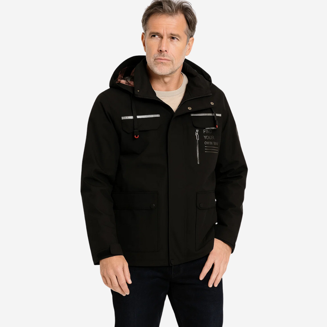 Heren Voorjaar Outdoor Jack – Winddicht & Waterdicht