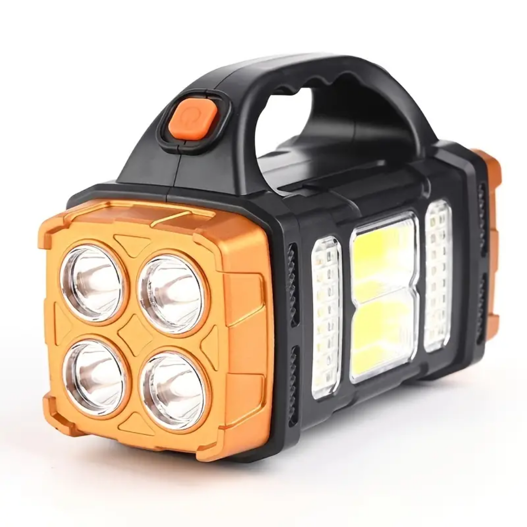 4-in-1 Nood Zaklamp - Powerbank - OutdoorHavenNL