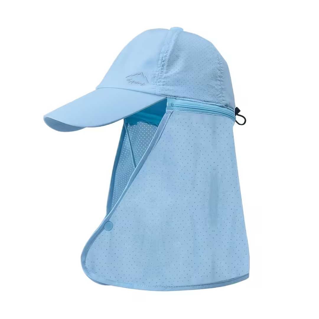 Visserspet met Nekflap - UV Zonbescherming - Sneldrogend