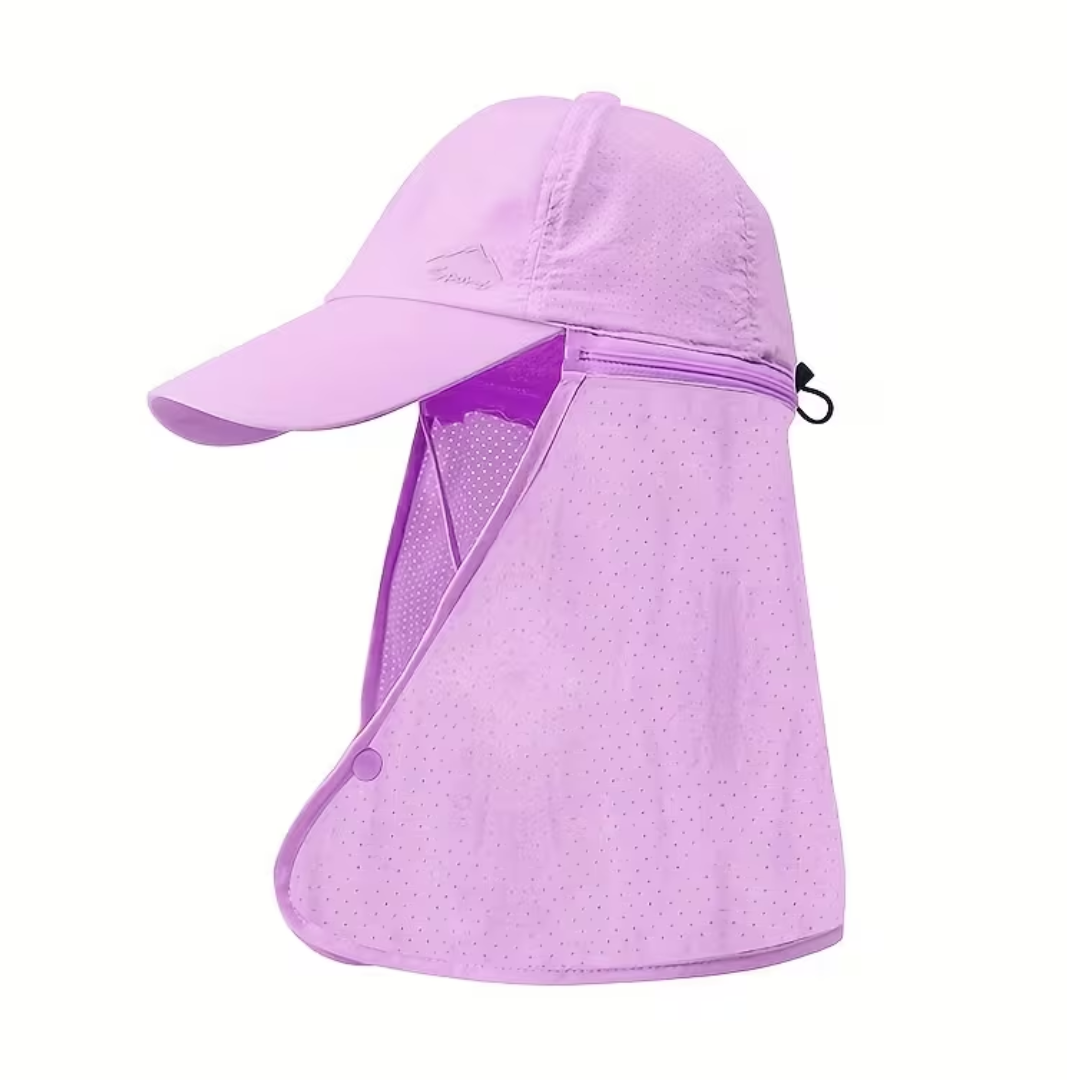 Visserspet met Nekflap - UV Zonbescherming - Sneldrogend