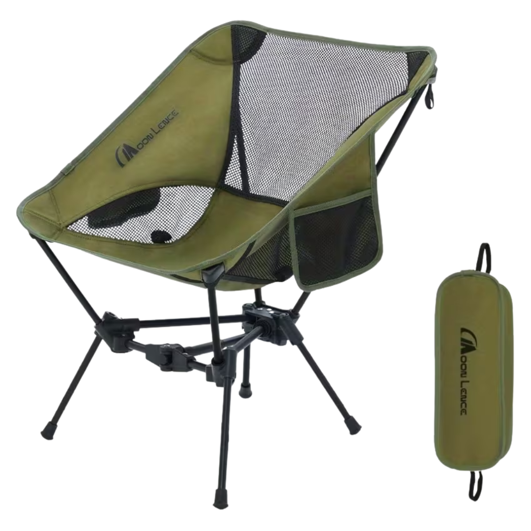 Draagbare Campingstoel – Ultralicht – Compact Opvouwbaar
