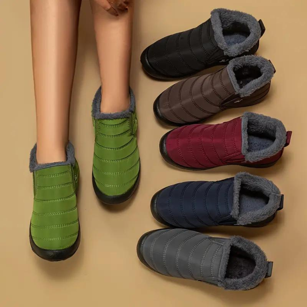 Gevoerde Dames Sneeuwschoenen - Laag Ontwerp - Winter