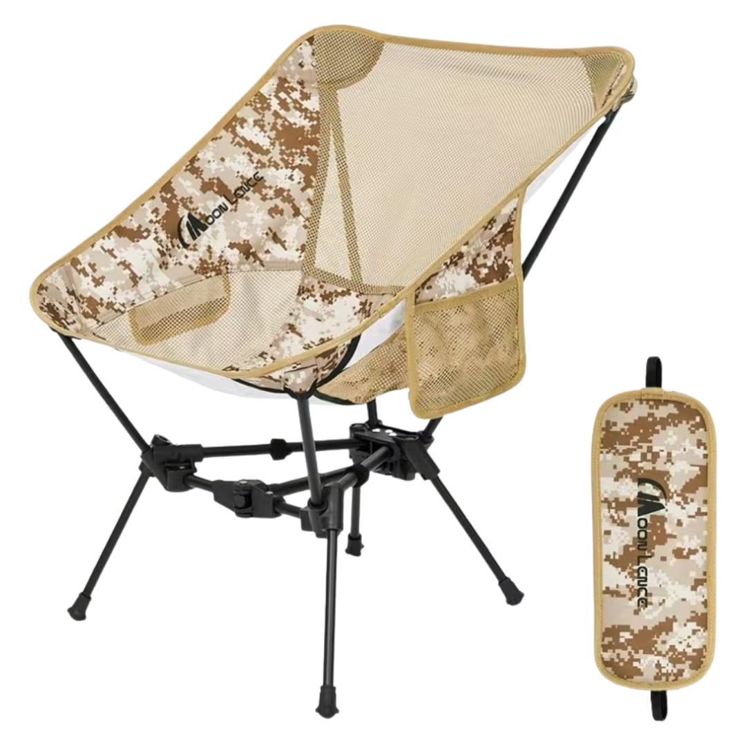 Draagbare Campingstoel – Ultralicht – Compact Opvouwbaar