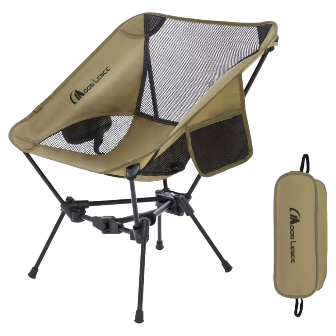 Draagbare Campingstoel – Ultralicht – Compact Opvouwbaar