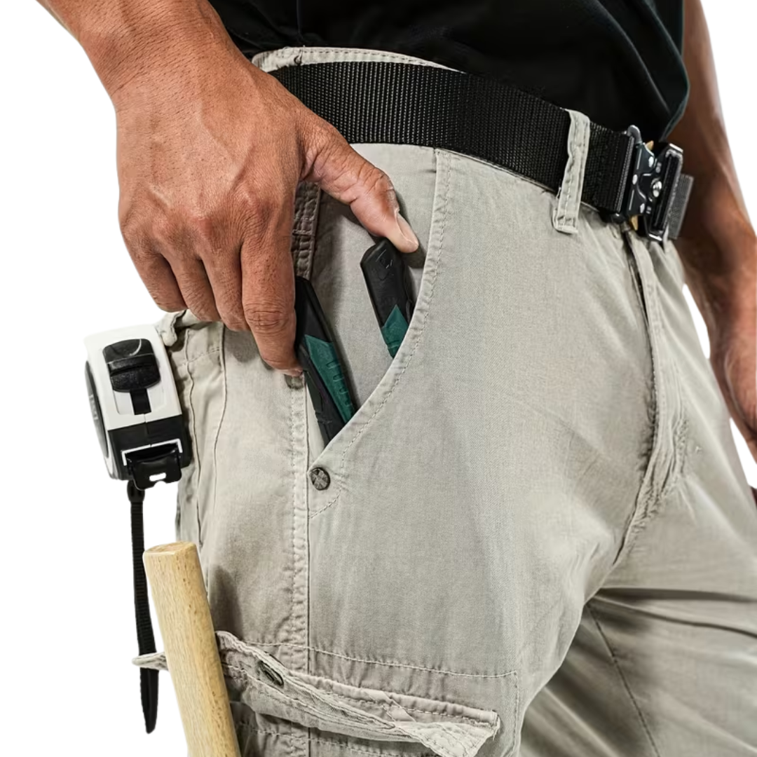 Heren Cargo Shorts - Multi-Pocket - Tactisch Ademend