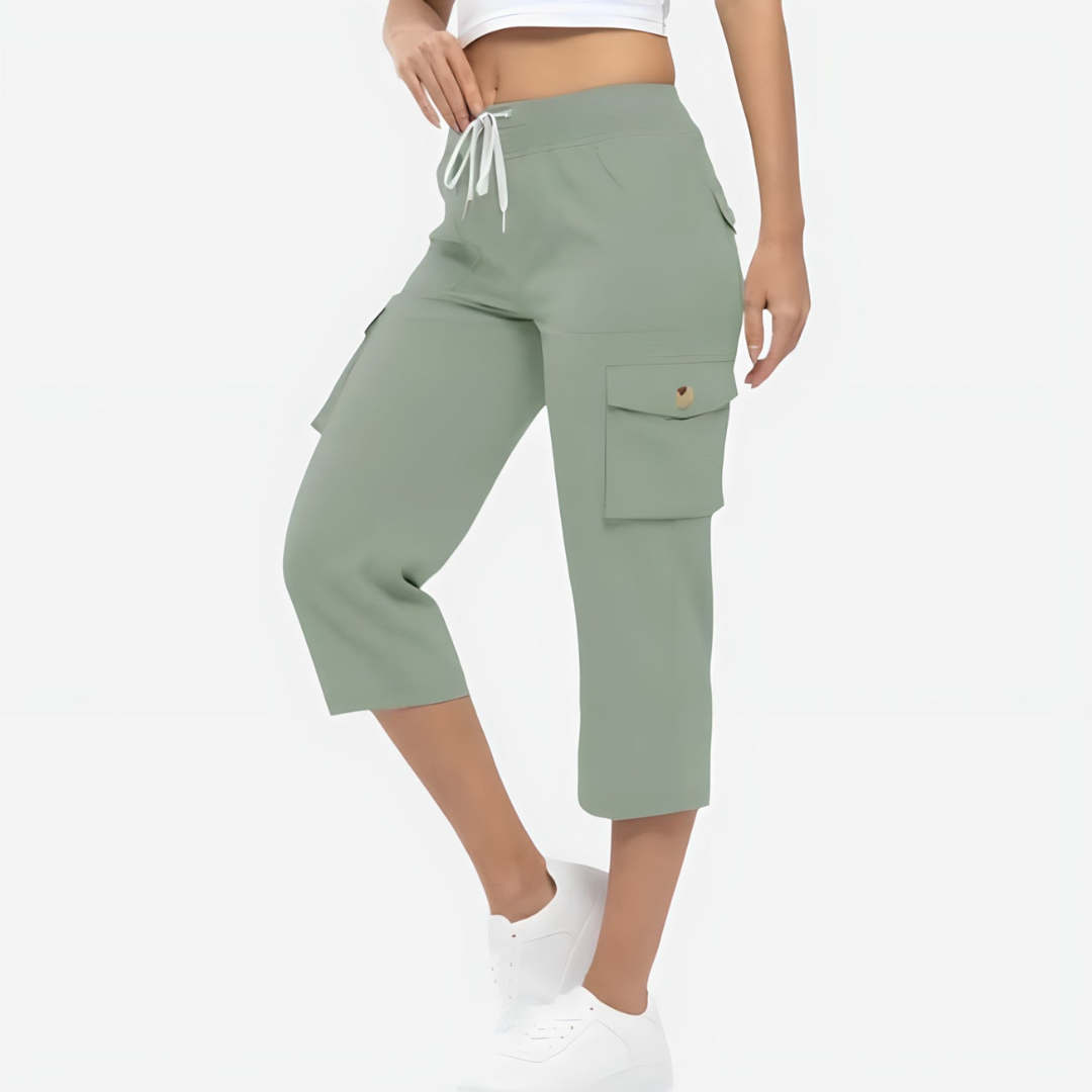 Dames Outdoor Cargo Broek – Wandelbroek - Driekwart Broek