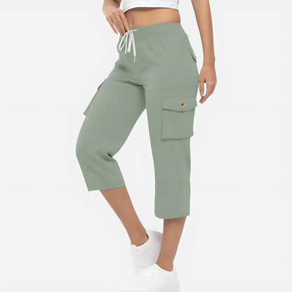 Dames Outdoor Cargo Broek – Wandelbroek - Driekwart Broek
