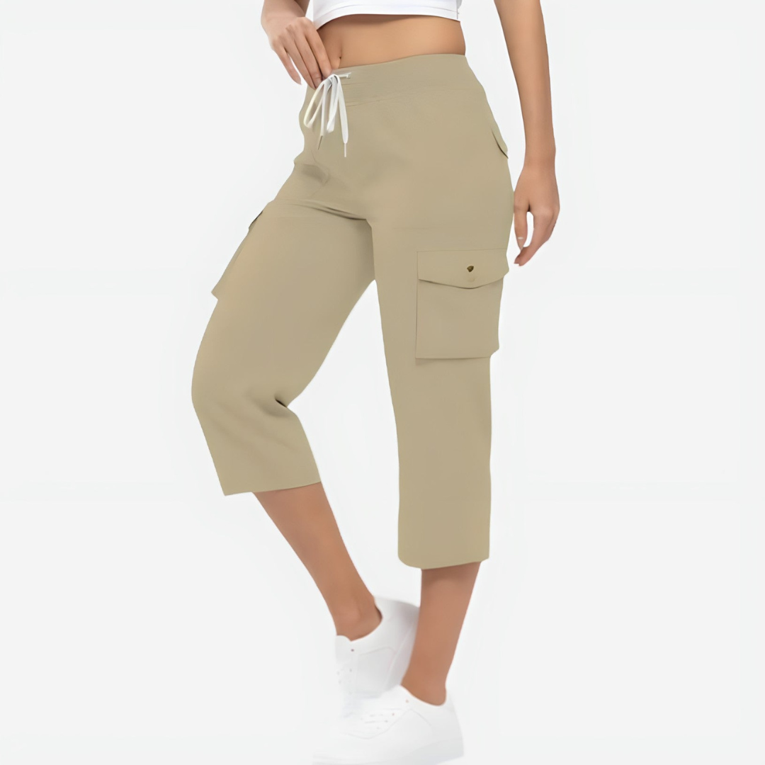 Dames Outdoor Cargo Broek – Wandelbroek - Driekwart Broek