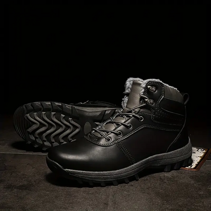 Heren Winter Wandelschoenen – Pluche Gevoerd – Waterdicht