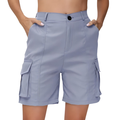 Dames Wandelshort - Multi-Pocket Cargo - Sneldrogend