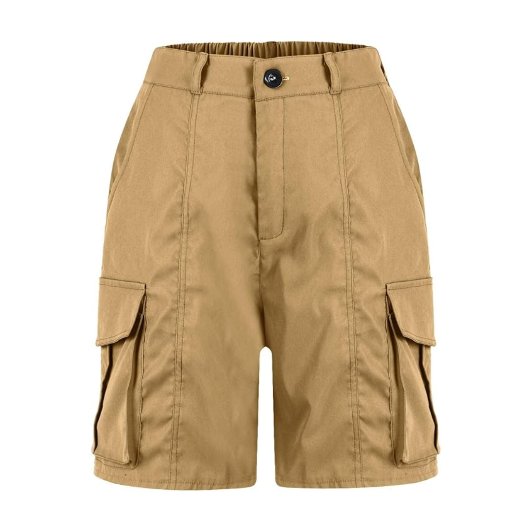 Dames Wandelshort - Multi-Pocket Cargo - Sneldrogend