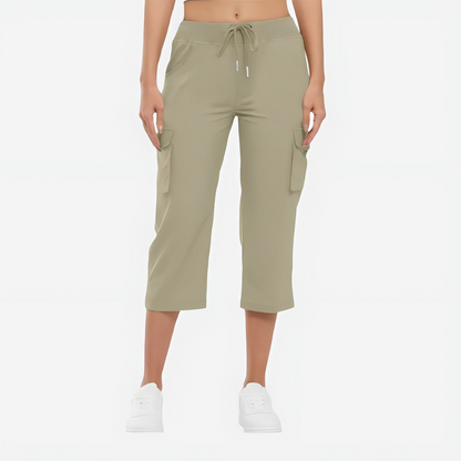 Dames Outdoor Cargo Broek – Wandelbroek - Driekwart Broek
