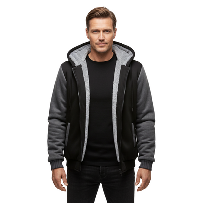 Heren Vest – Met Capuchon – Gevoerd