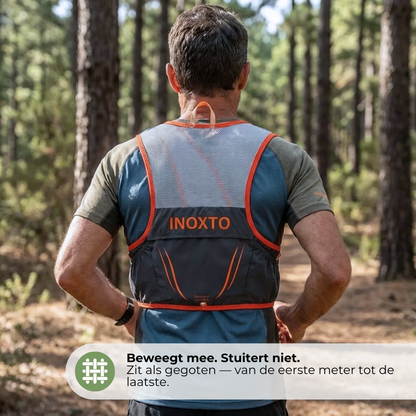 Trailrunvest - Inclusief 2 Soft Flasks - Hardlopen