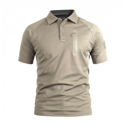 Heren Performance Polo – Ademend - Borstzak