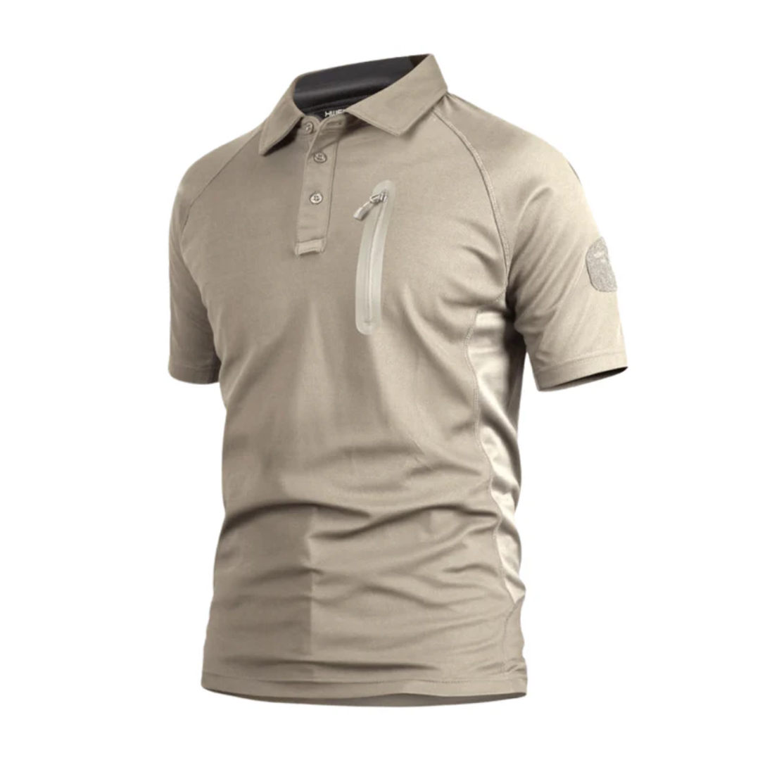 Heren Performance Polo – Ademend - Borstzak
