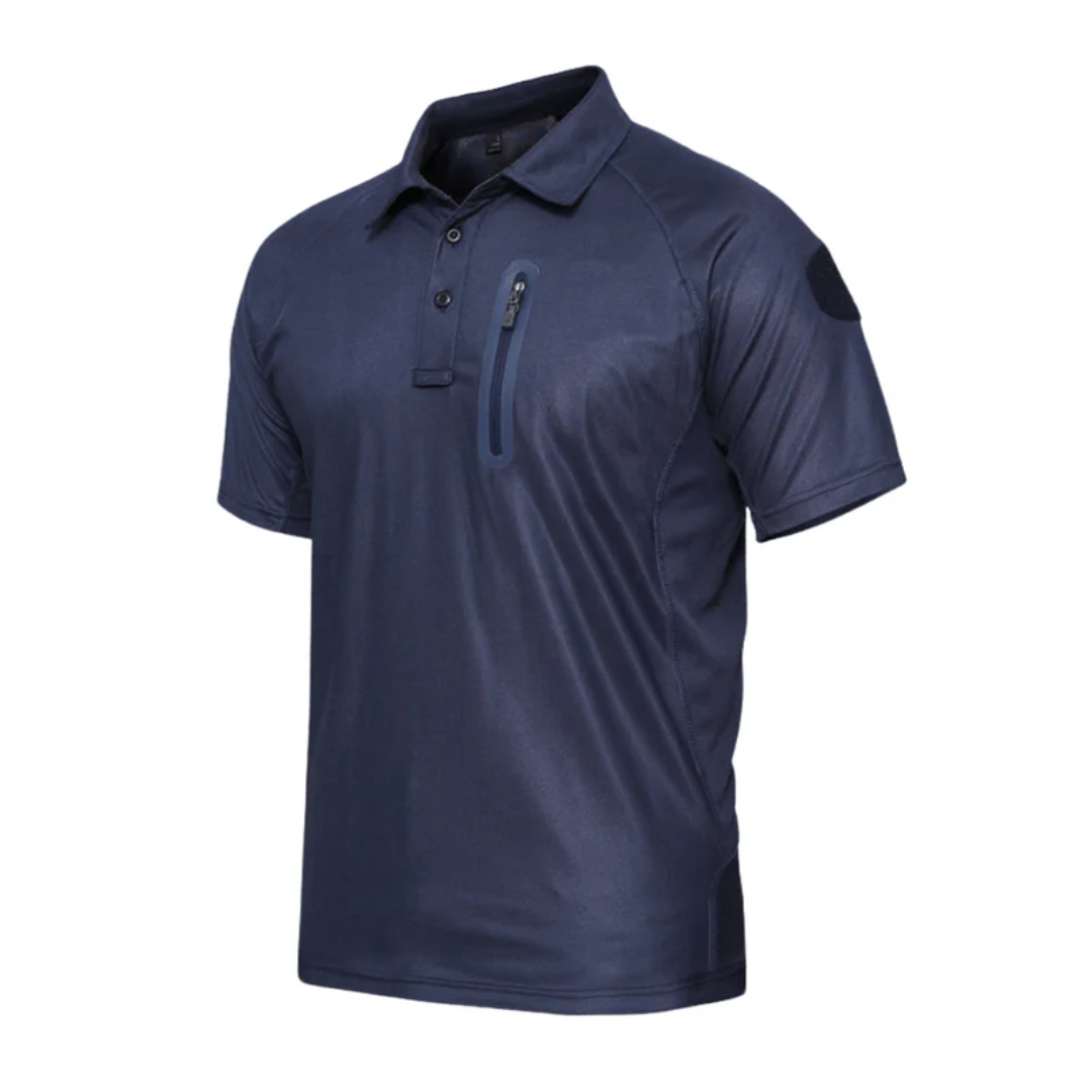 Heren Performance Polo – Ademend - Borstzak