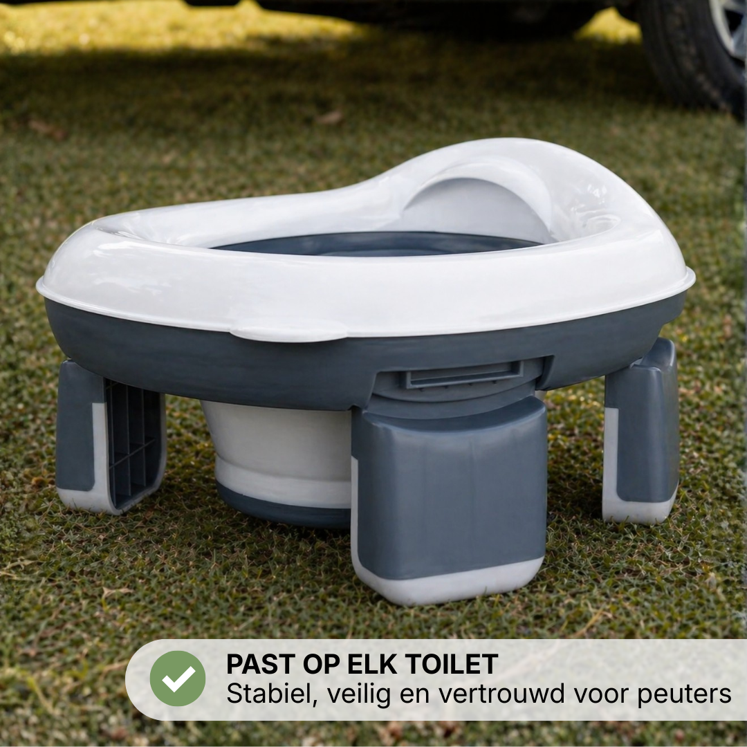Noodtoilet Draagbaar Opvouwbaar - Reis Potje Peuter - Outdoor Camping